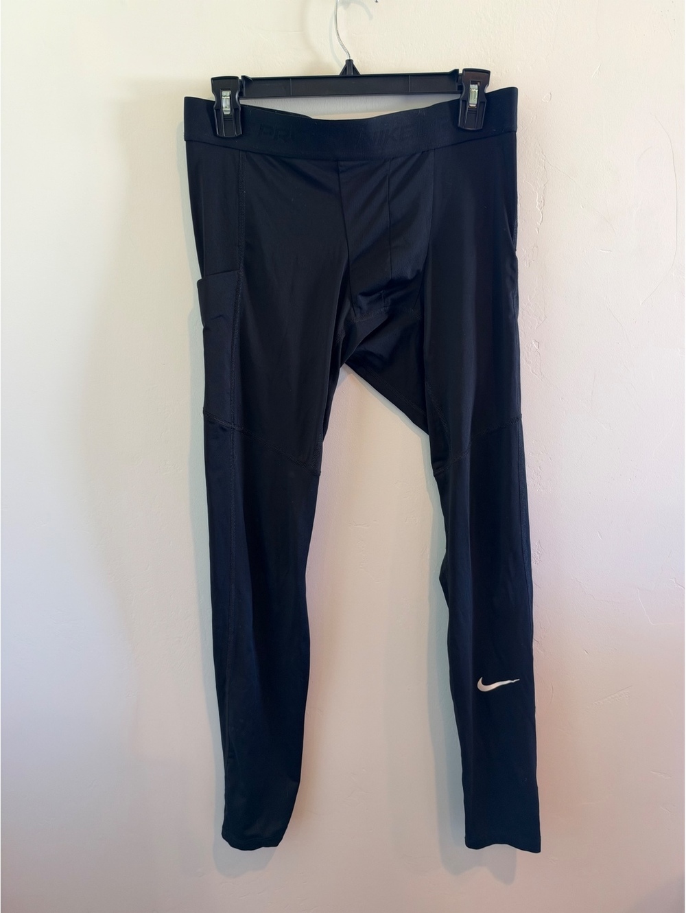 Nike Pro Dri-FIT Black Tight Fit Training Leggings Size Large